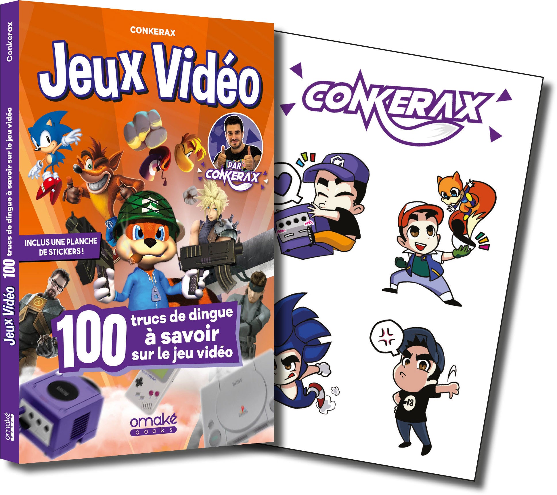 100 trucs de dingue à savoir sur le jeu vidéo par Conkerax !