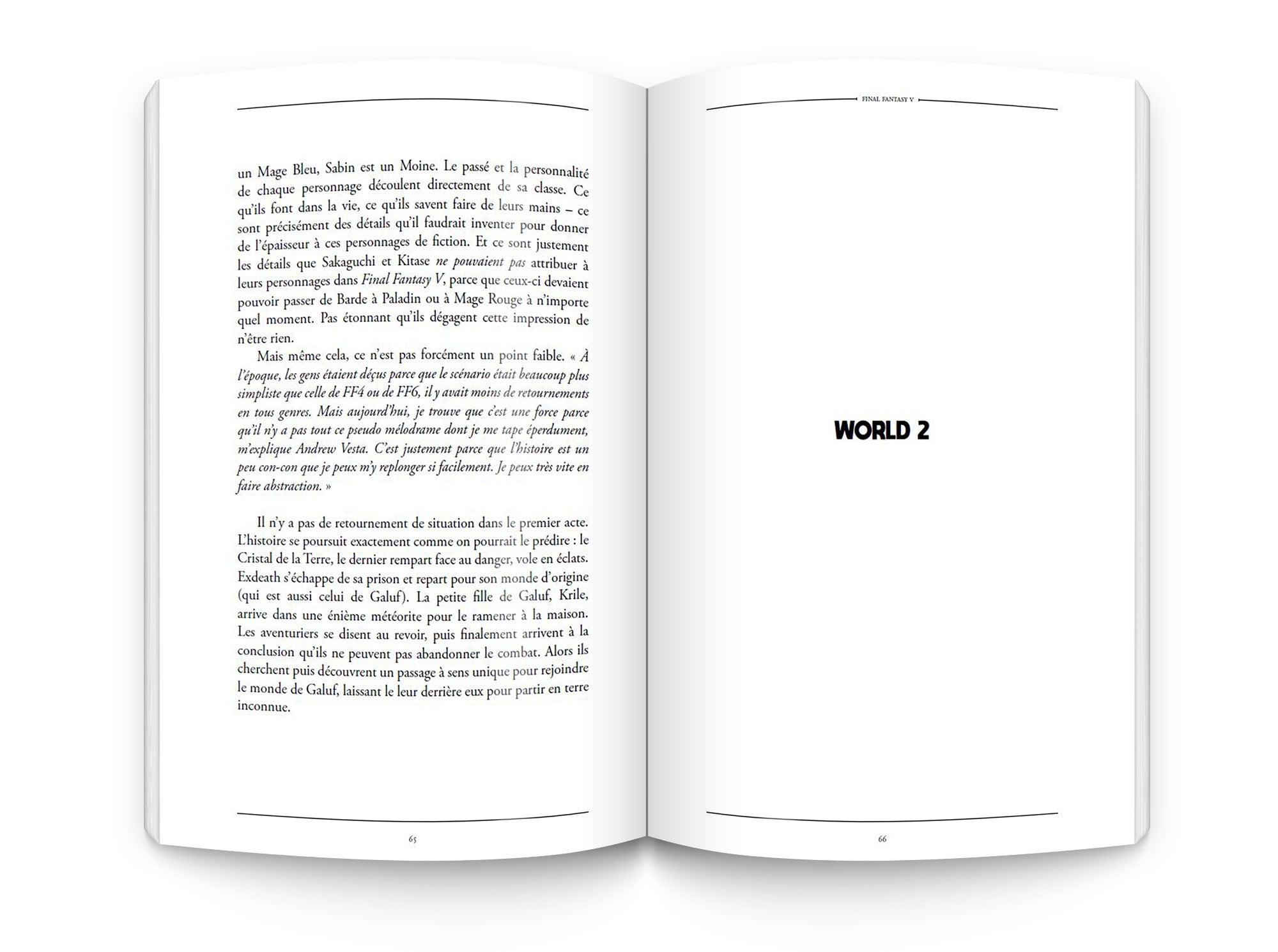 Final Fantasy V - Gaming Legends vol.1