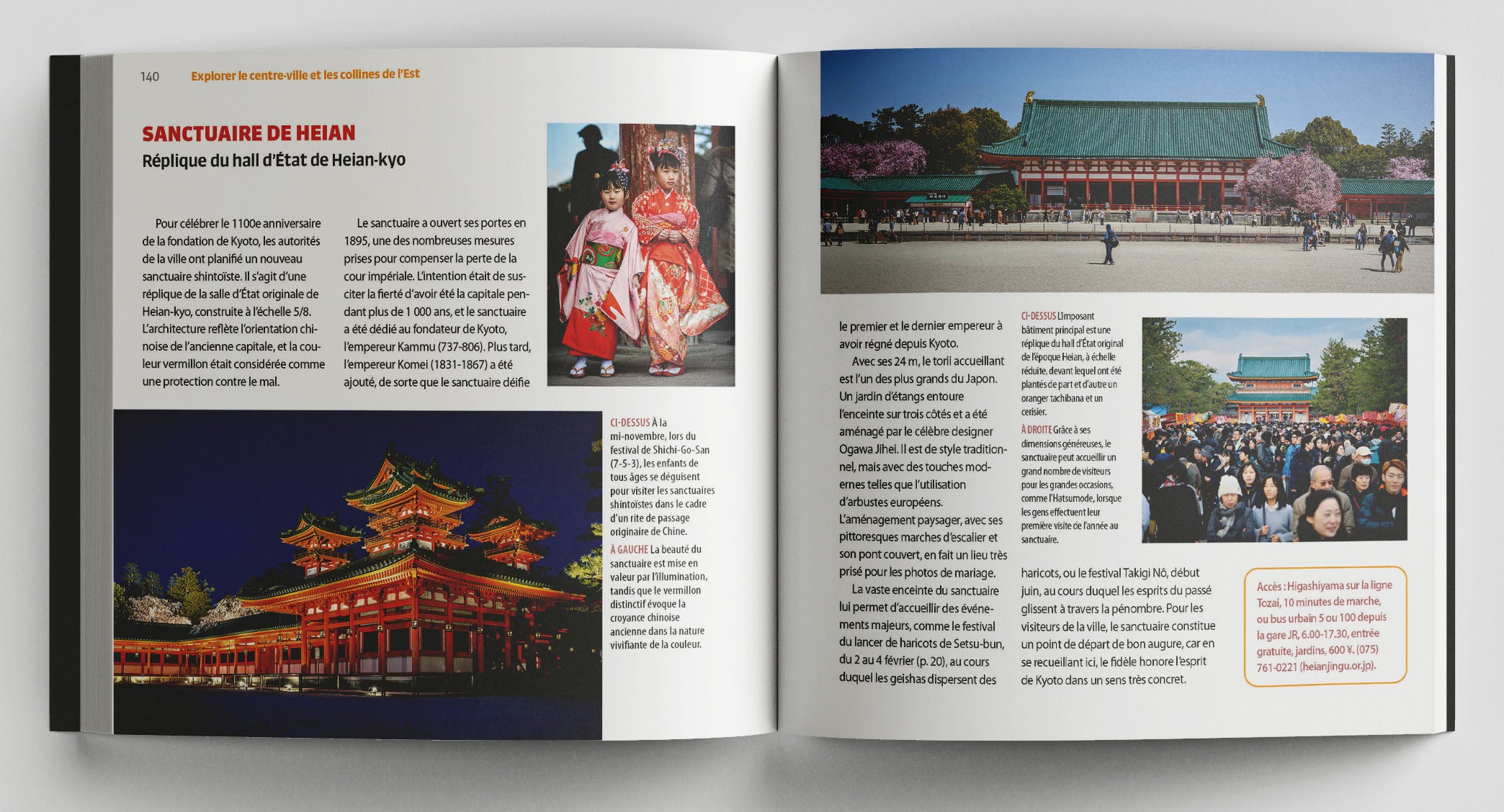 100 lieux à visiter absolument à Kyoto