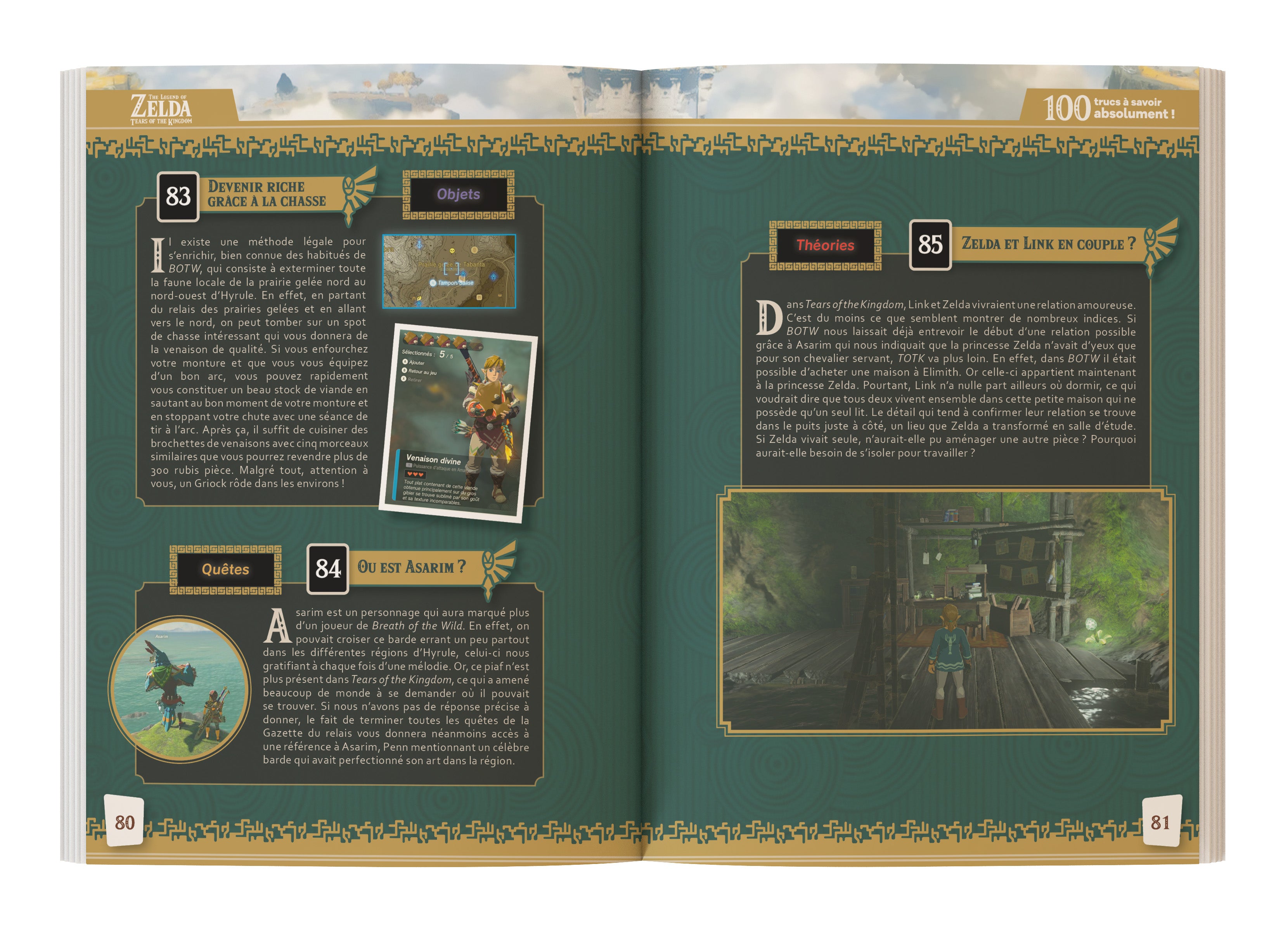 The Legend of Zelda : Tears of the Kingdom - 100 Trucs à savoir absolument !