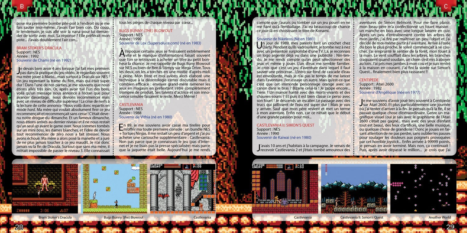 Nos Meilleurs Souvenirs de jeux vidéo 8 et 16bits
