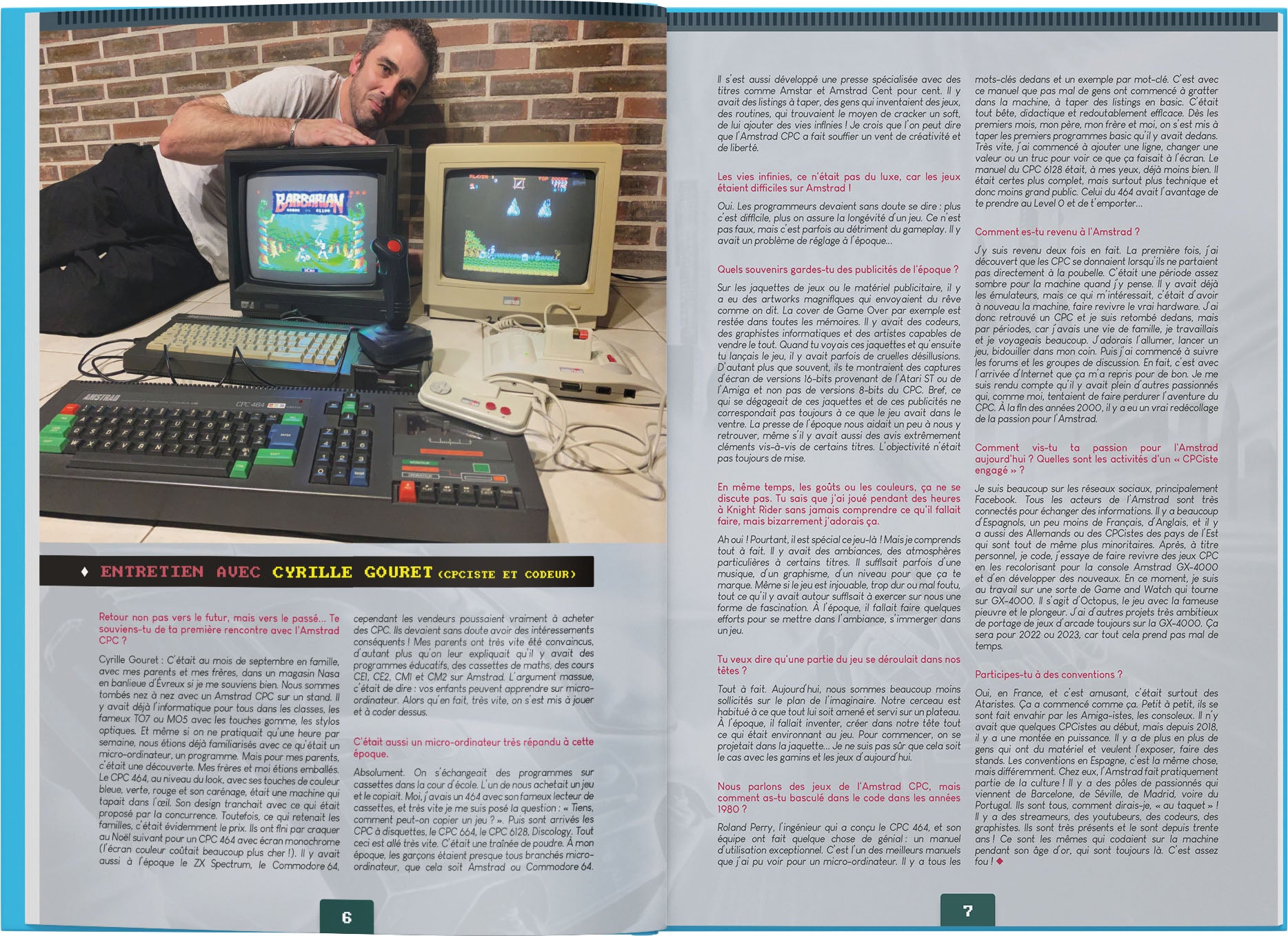 Les pubs de jeux Amstrad