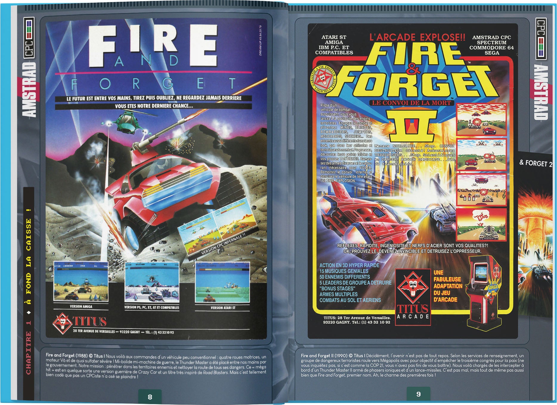 Les pubs de jeux Amstrad