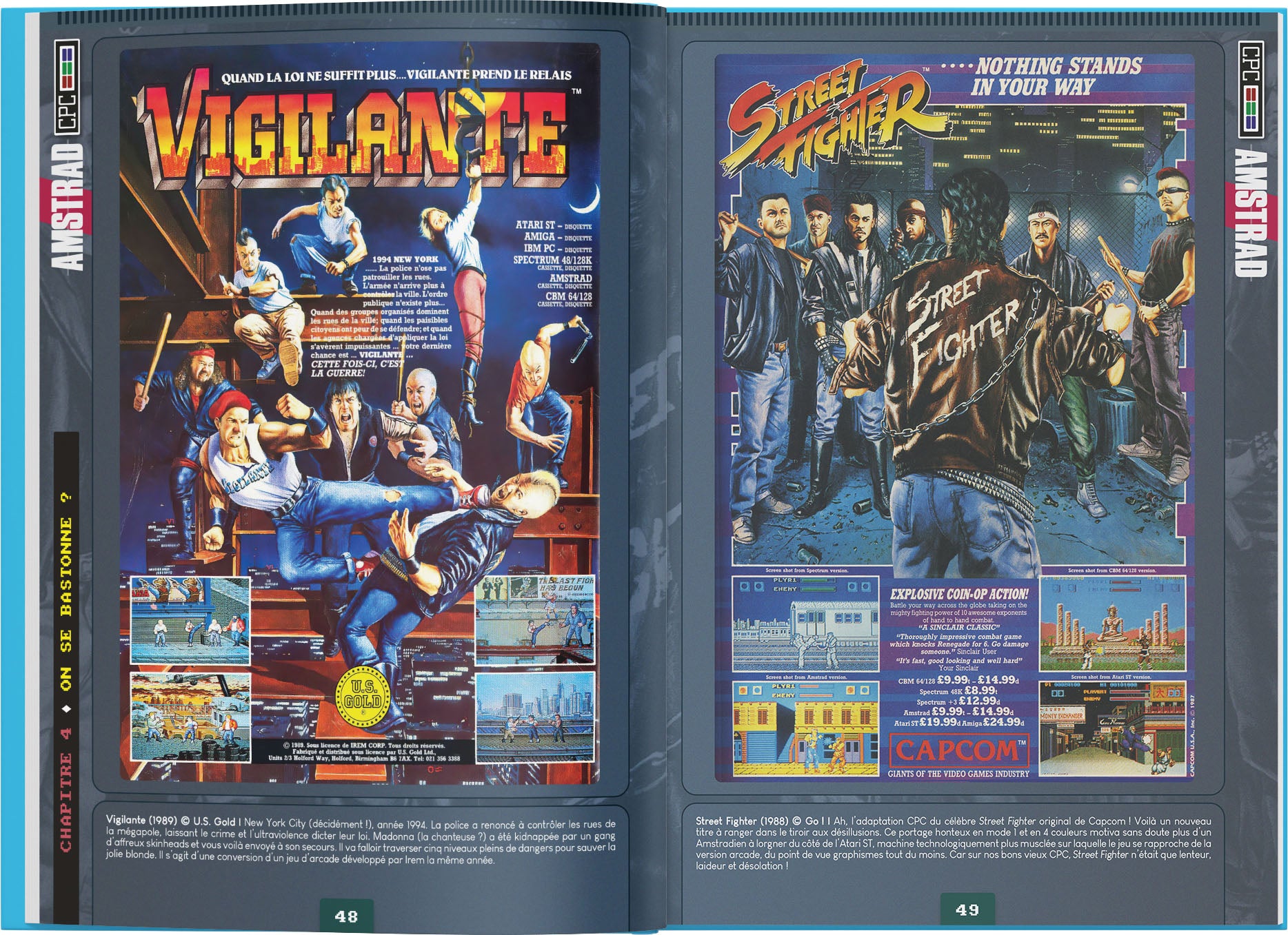 Les pubs de jeux Amstrad