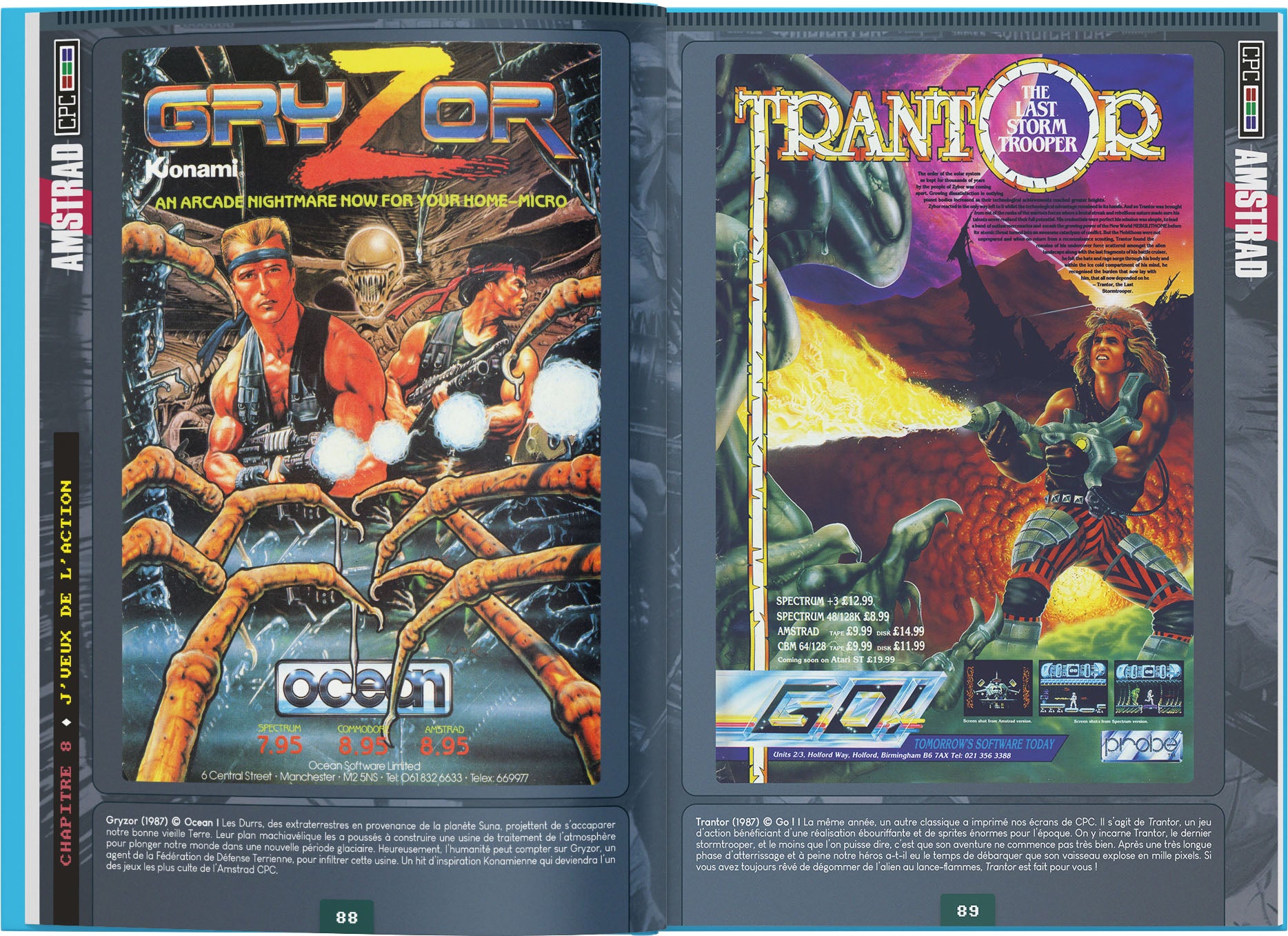 Les pubs de jeux Amstrad