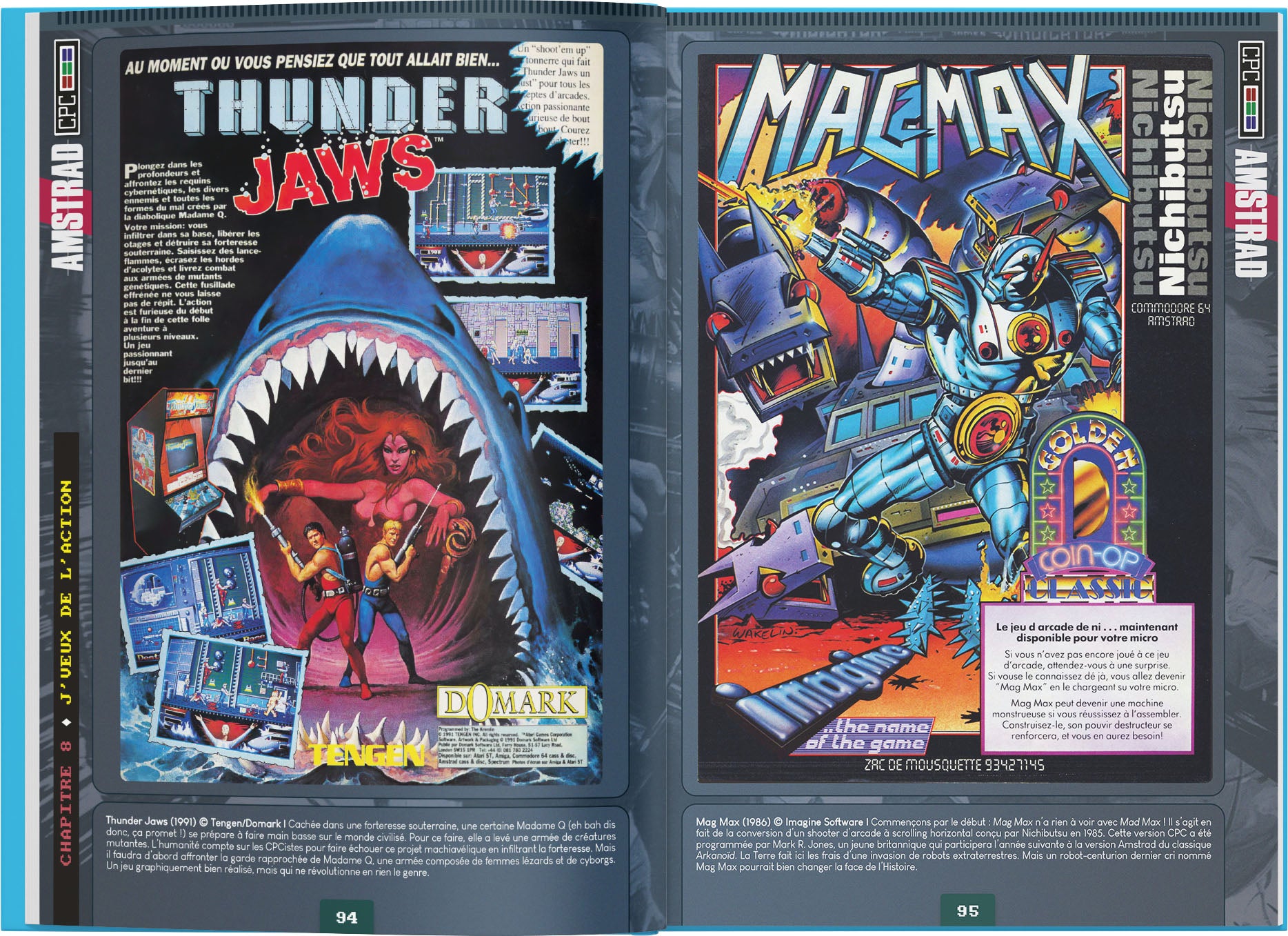 Les pubs de jeux Amstrad