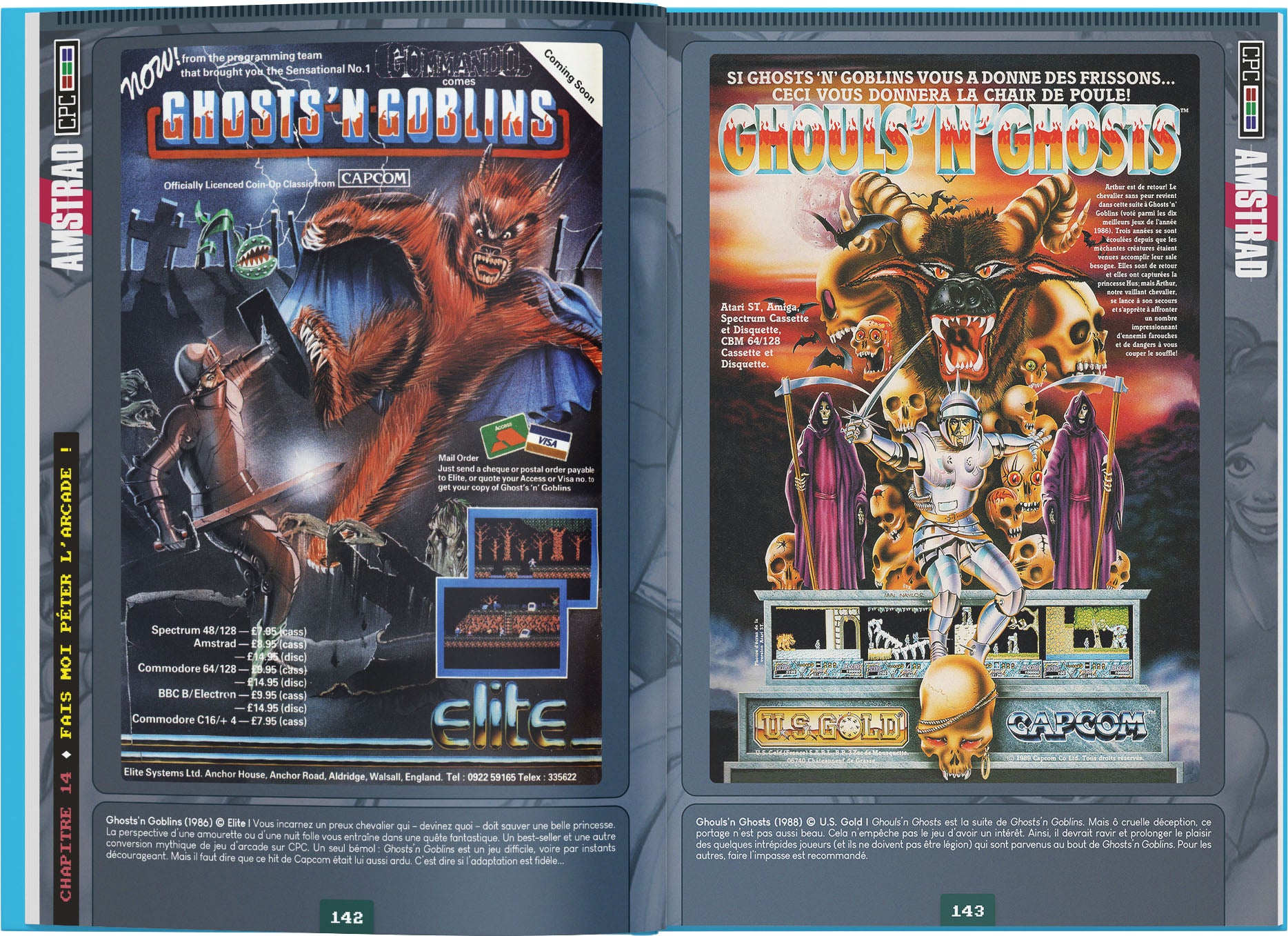 Les pubs de jeux Amstrad
