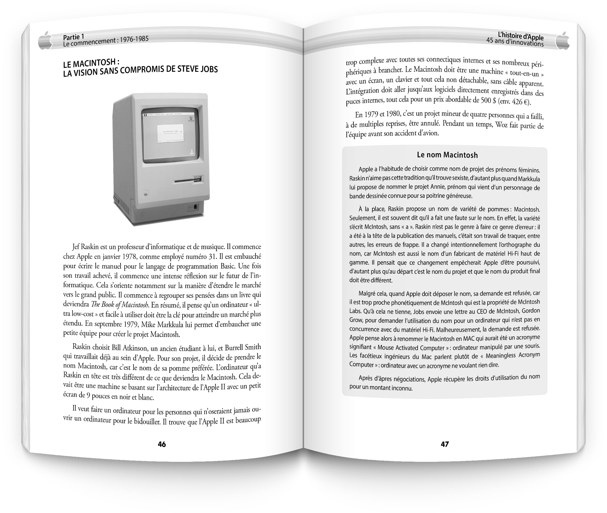 L'histoire d'Apple - 45 ans d'innovations