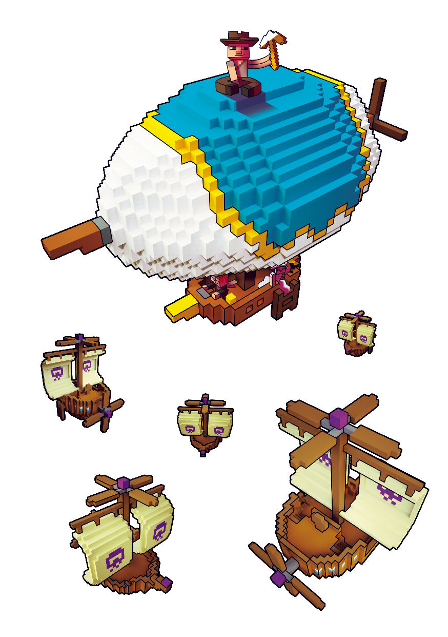 Minecraft : Le Tour du Monde en 80 Blocs