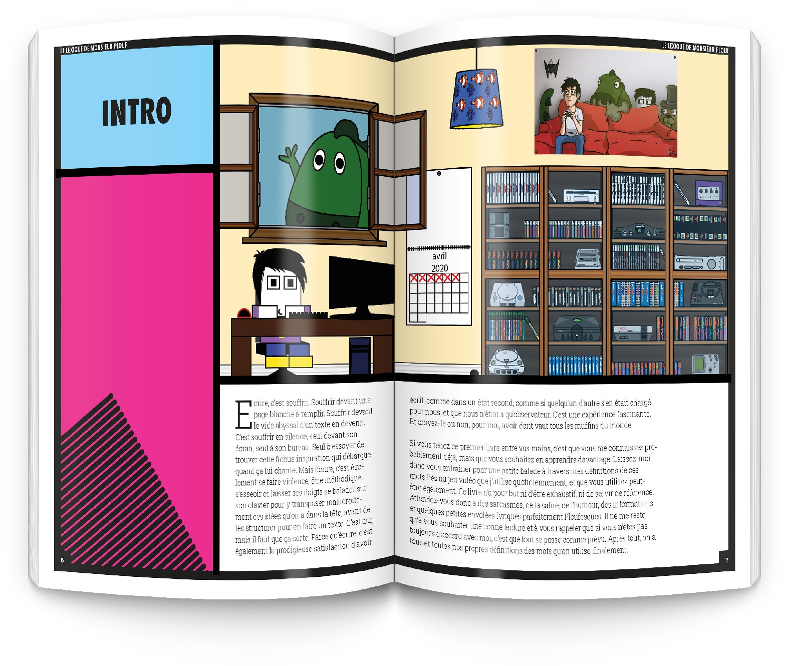 Monsieur Plouf : Le Petit lexique (pas toujours) amoureux du jeu vidéo