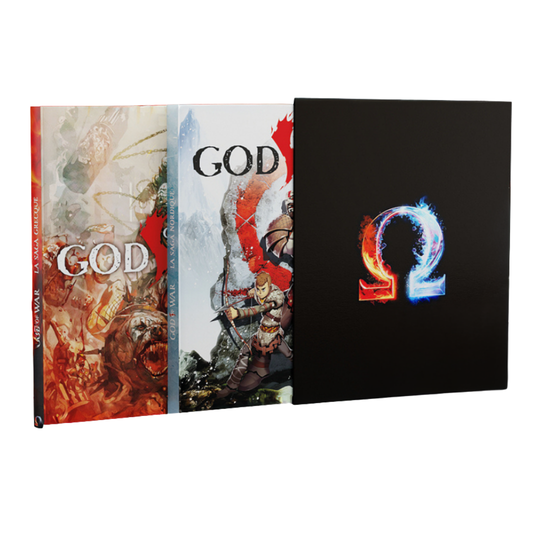 God of War – Coffret 2 livres avec fourreau (édition collector)