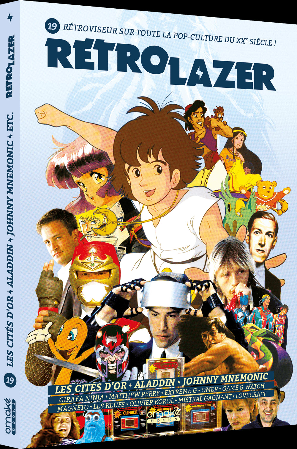 Rétro Lazer 19 - Les Cités d'Or, Aladdin, Johnny Mnemonic