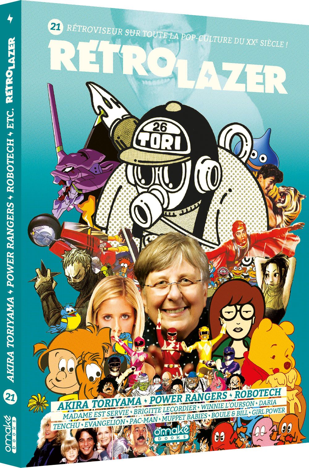 Rétro Lazer 21 - Akira Toriyama, Brigitte Lecordier, Pac-Man