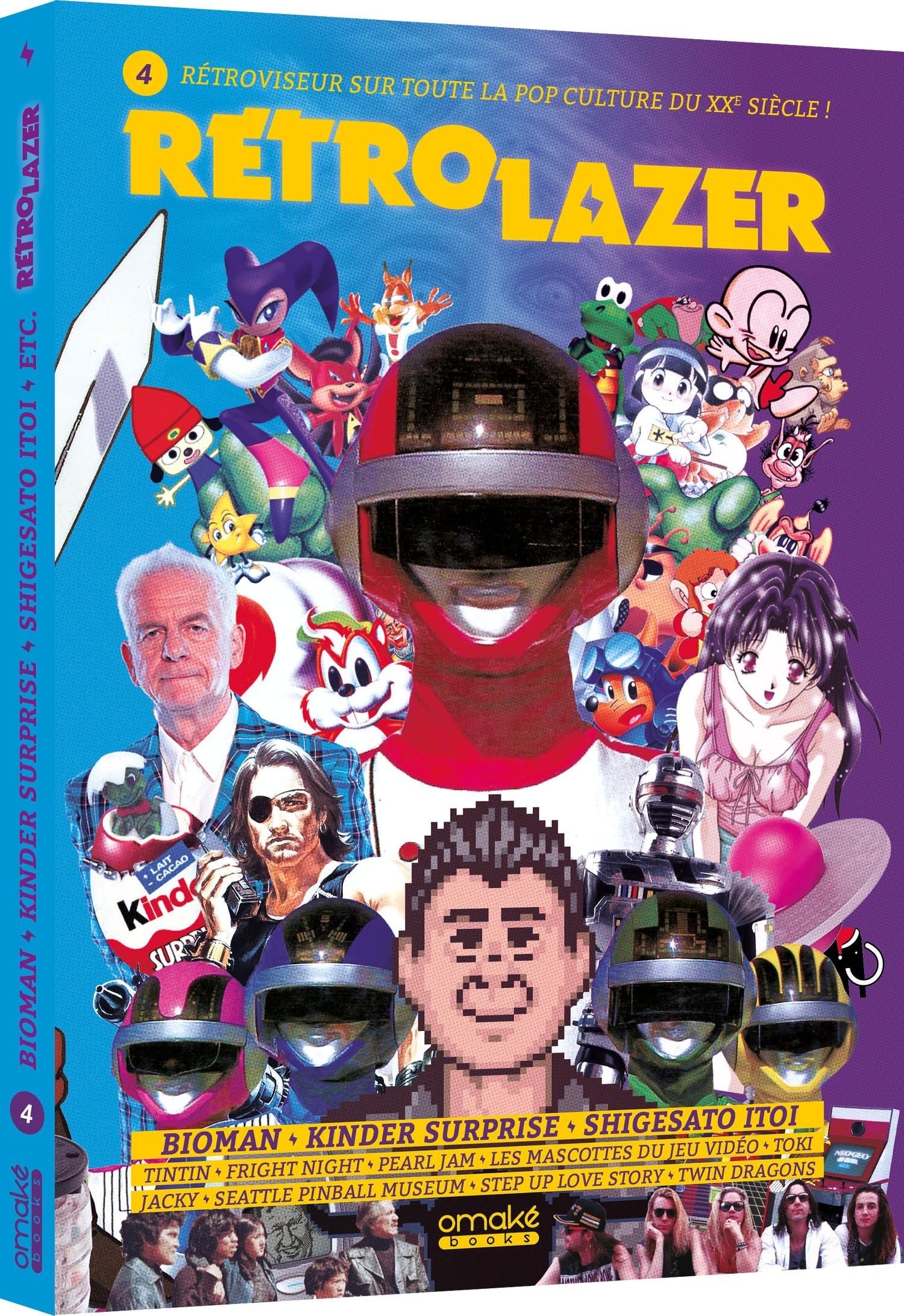 Rétro Lazer 4 - Bioman, Kinder surprise, Shigesato Itoi