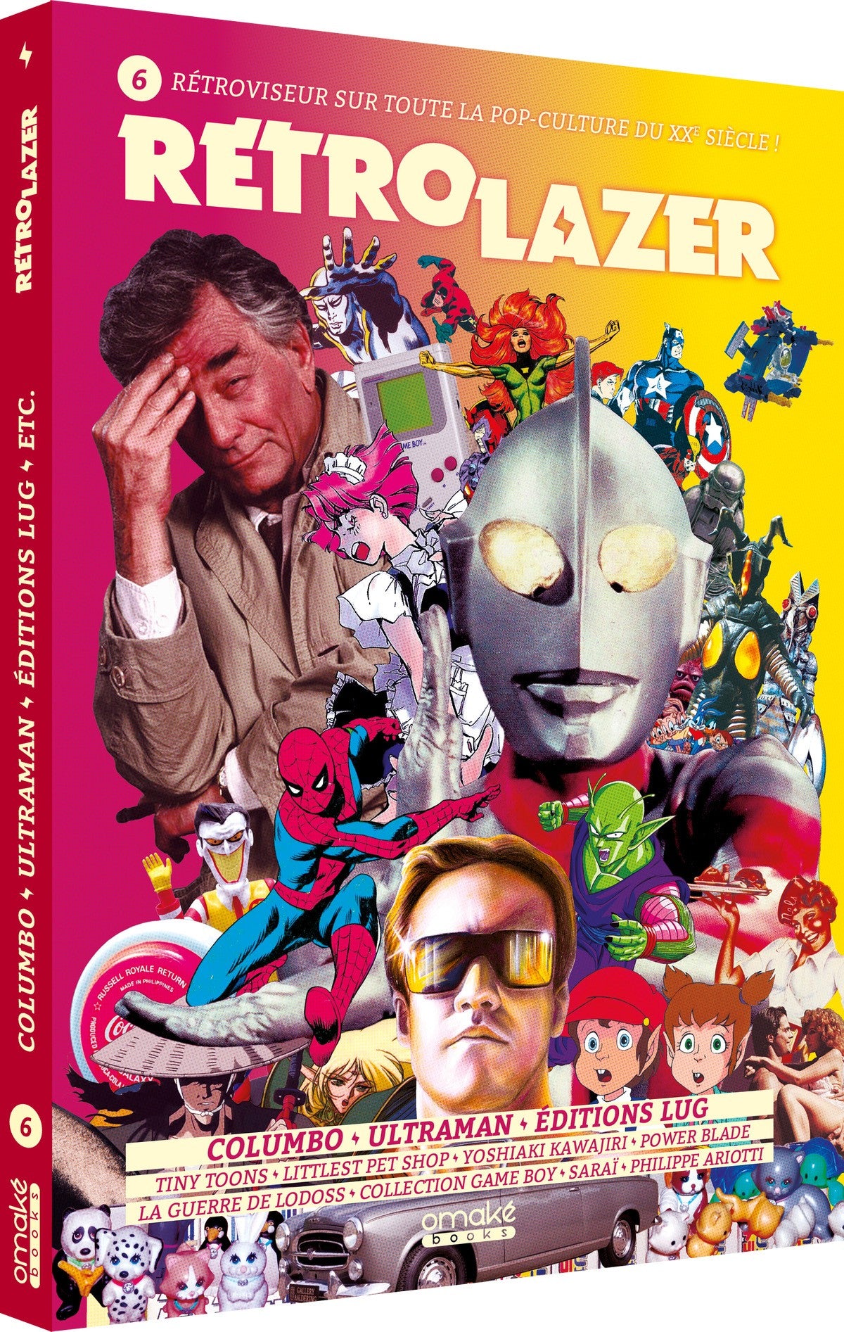 Rétro Lazer 6 - Columbo, Ultraman, Tiny Toons