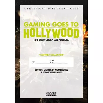 Gaming goes to Hollywood (Collector) - Certificat d'authenticité numéroté