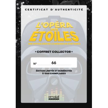 L'opéra des étoiles (Édition Collector) - Certificat authenticité