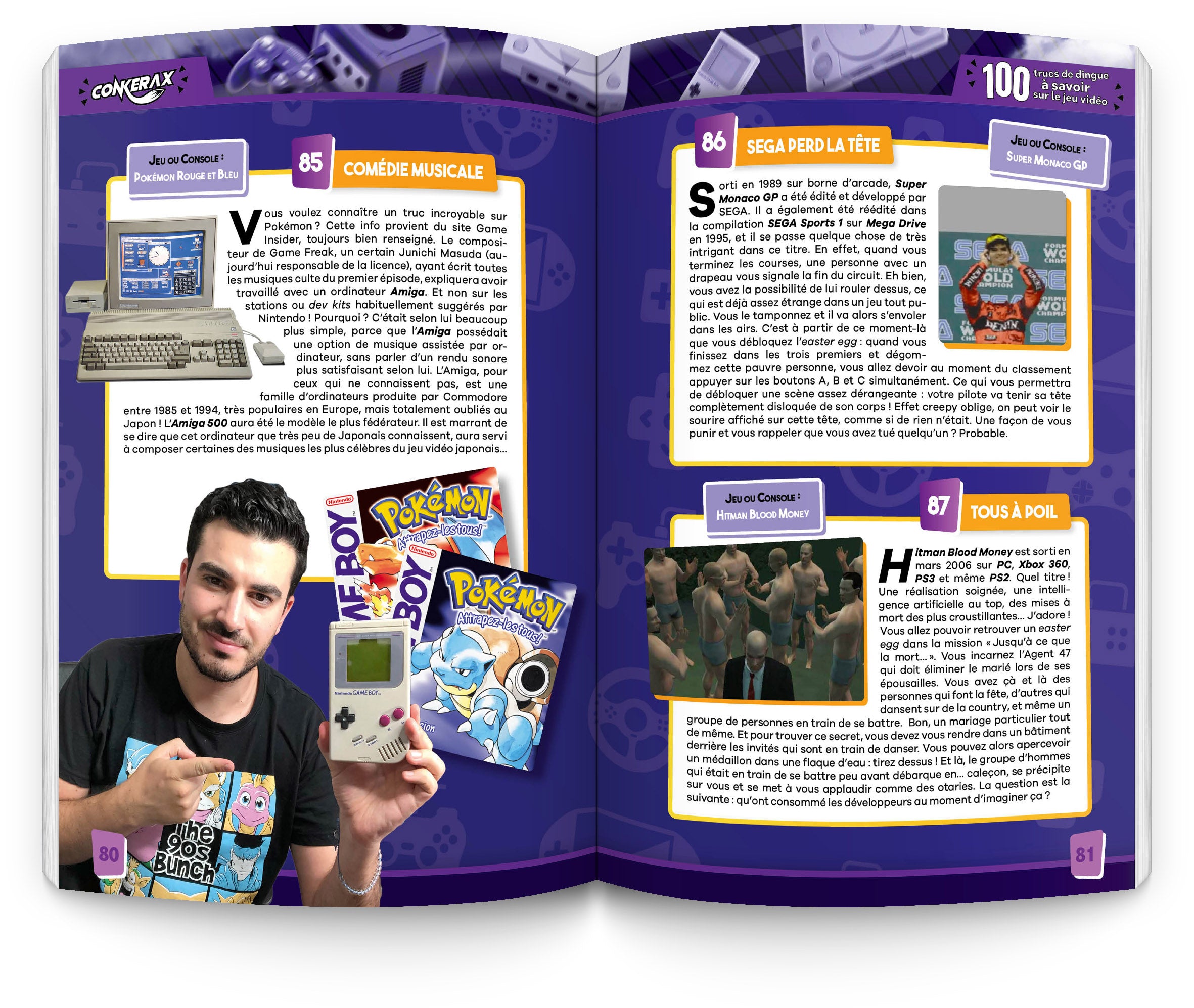 100 trucs de dingue à savoir sur le jeu vidéo par Conkerax !