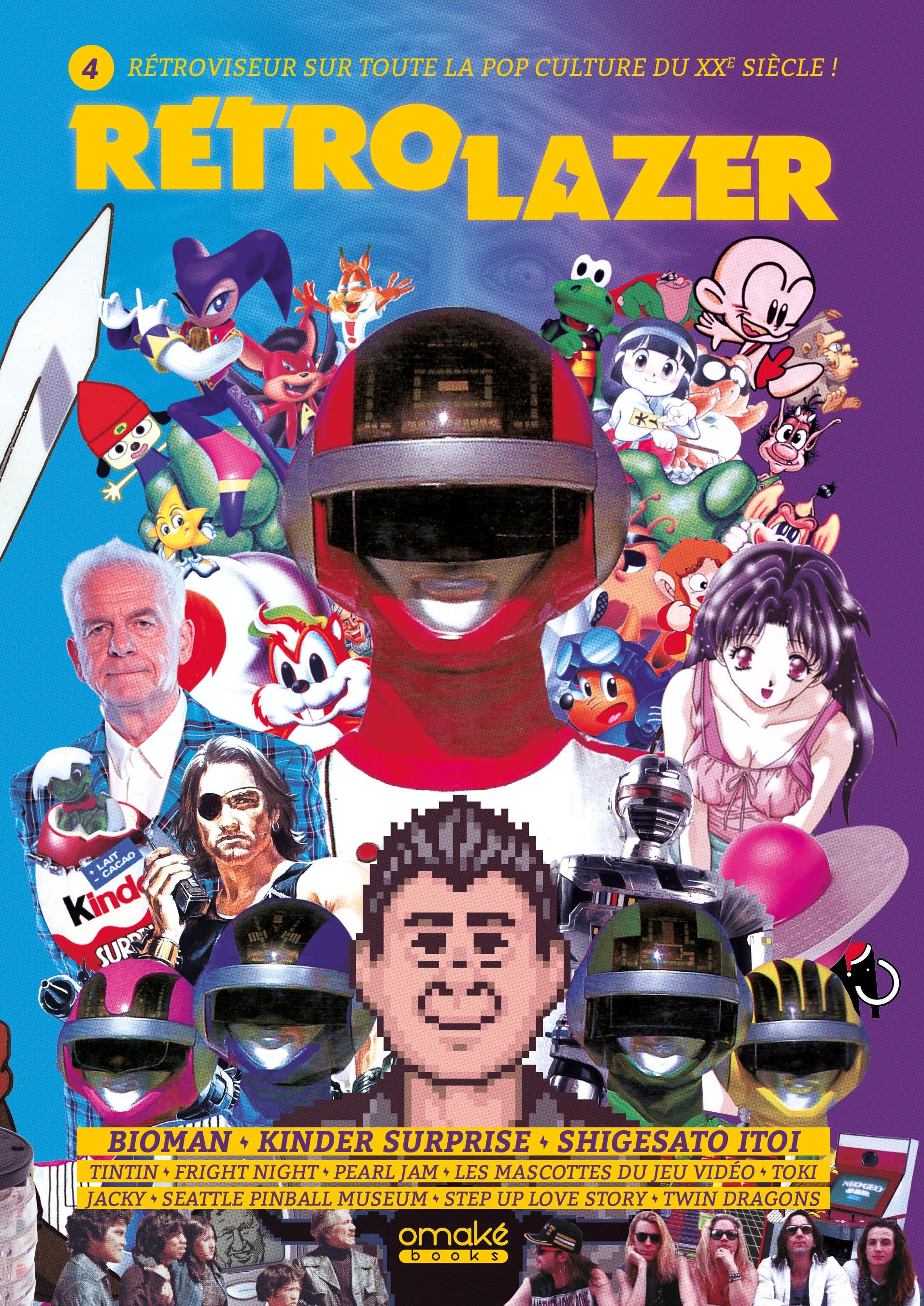Rétro Lazer 4 - Bioman, Kinder surprise, Shigesato Itoi