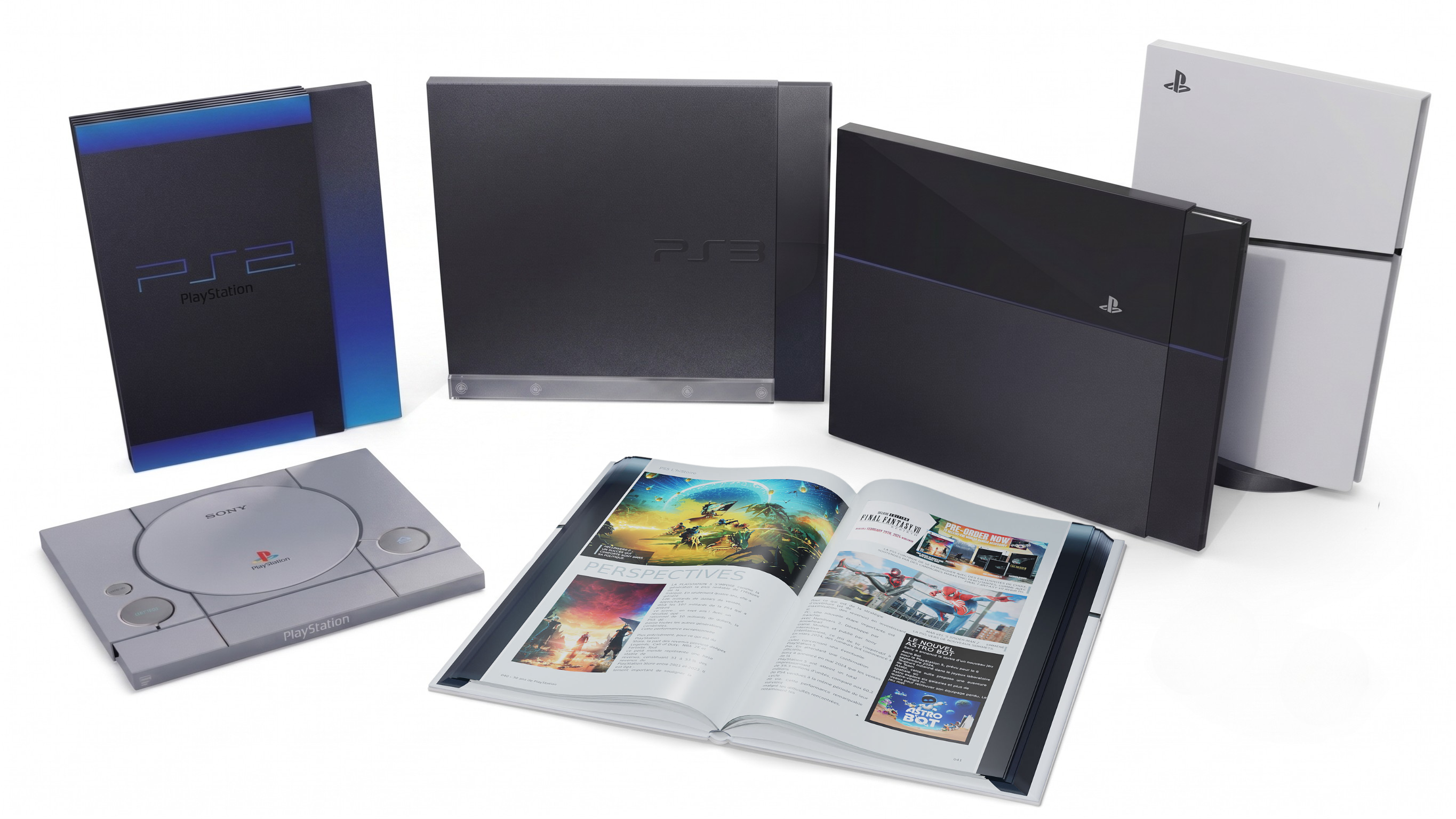 Pack exclusif de 5 Livres Playstation - Spécial 30 ans