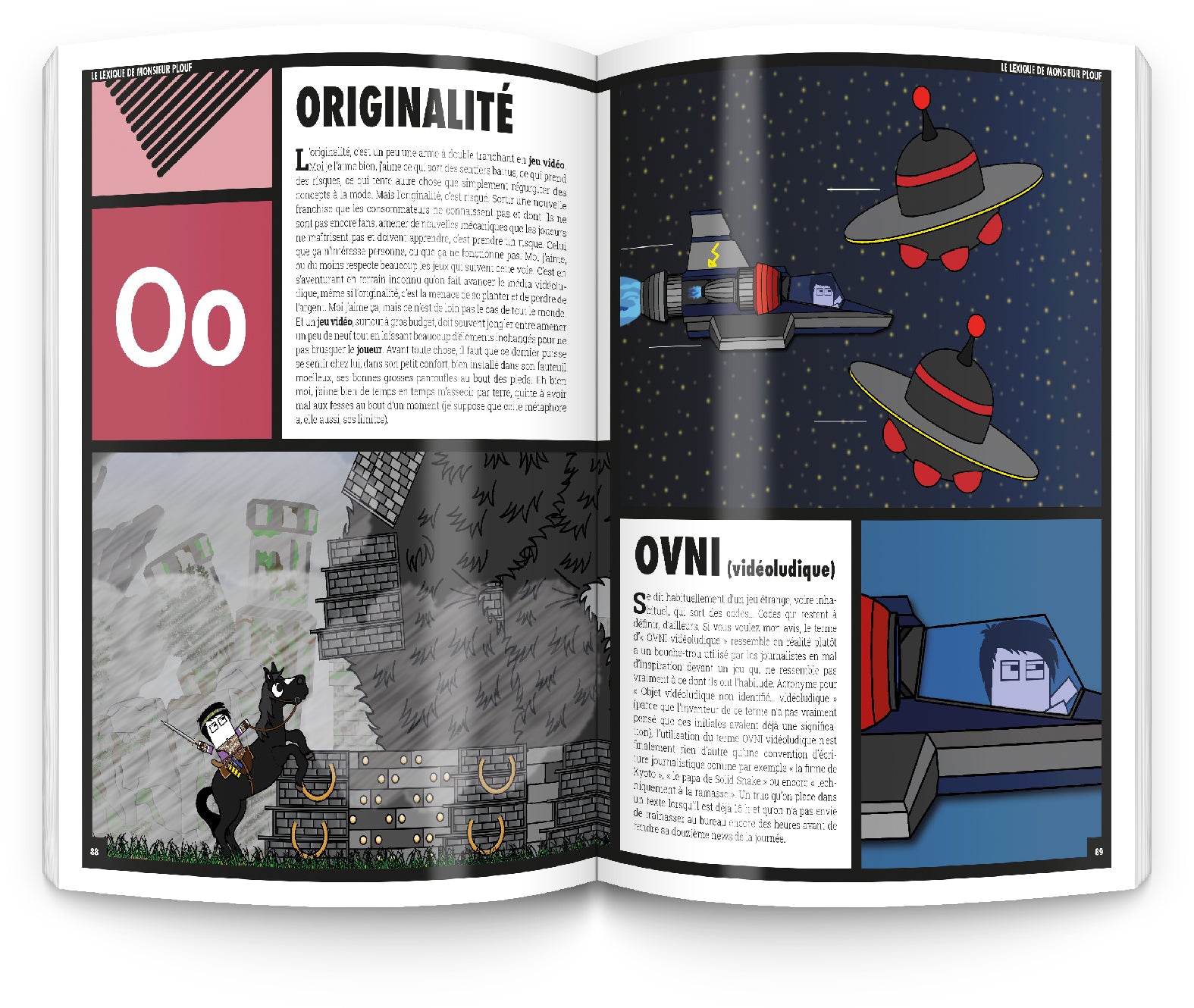 Monsieur Plouf : Le Petit lexique (pas toujours) amoureux du jeu vidéo