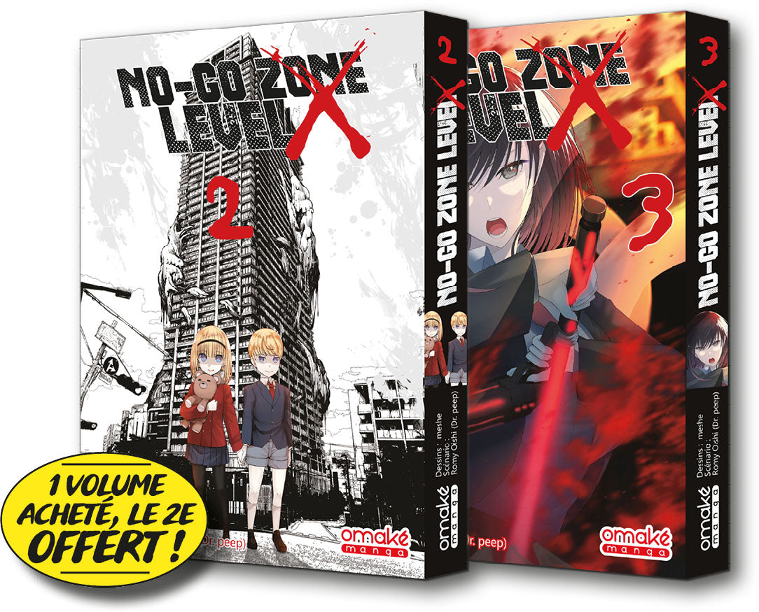 No-Go Zone Level X  (tomes 2 & 3) - Pack Spécial