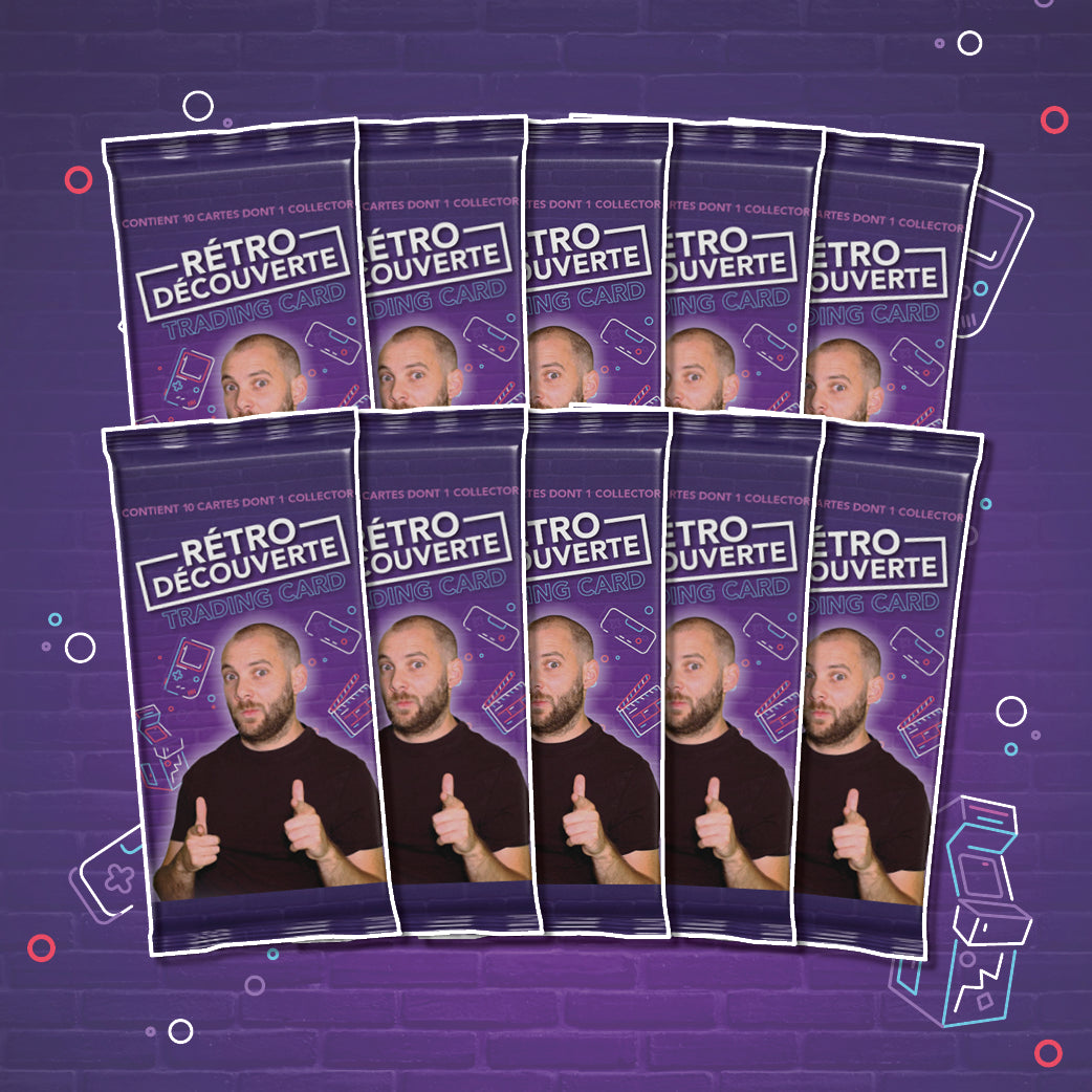 Pack Boosters Rétro Découverte Trading Card