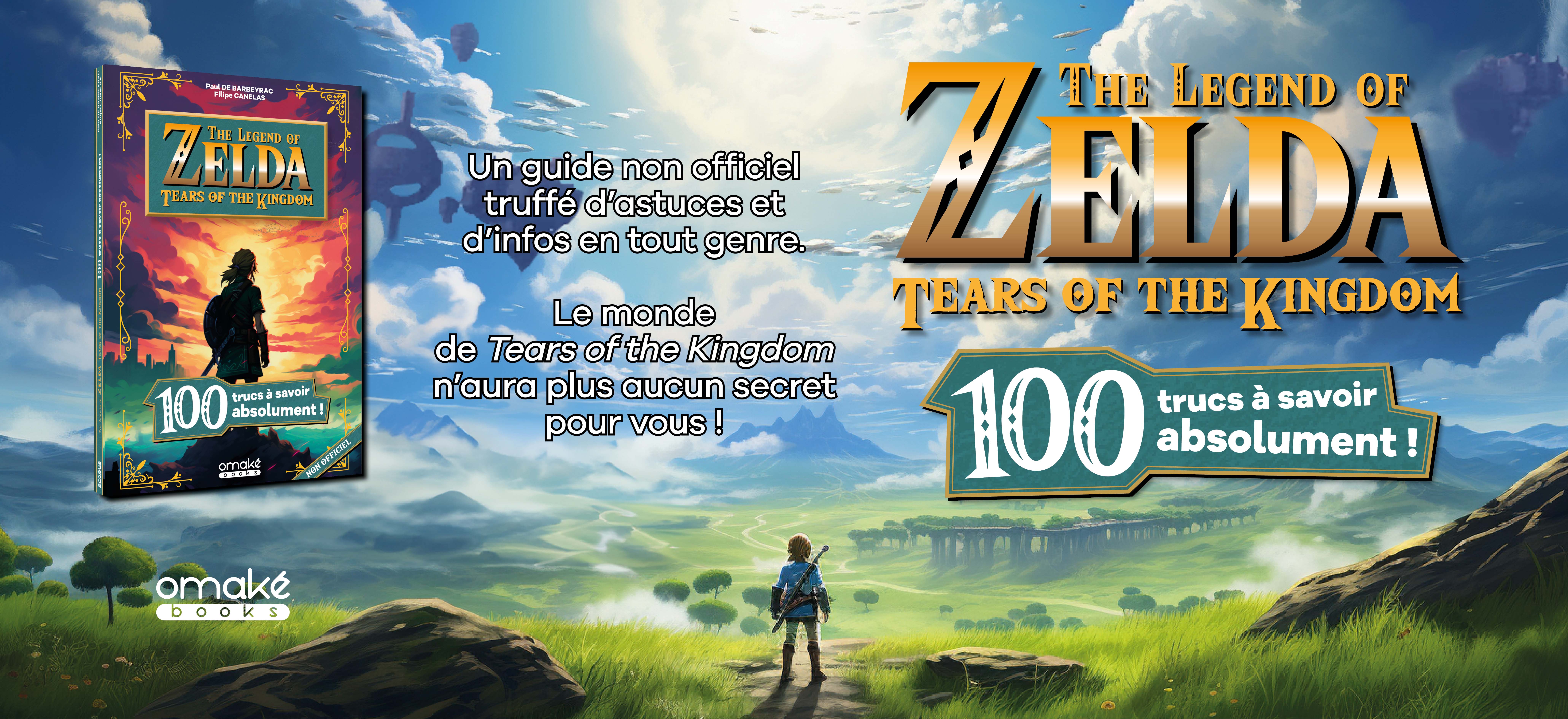 The Legend of Zelda : Tears of the kingdom - 100 de Filipe Canelas -  Poche - Livre - Decitre